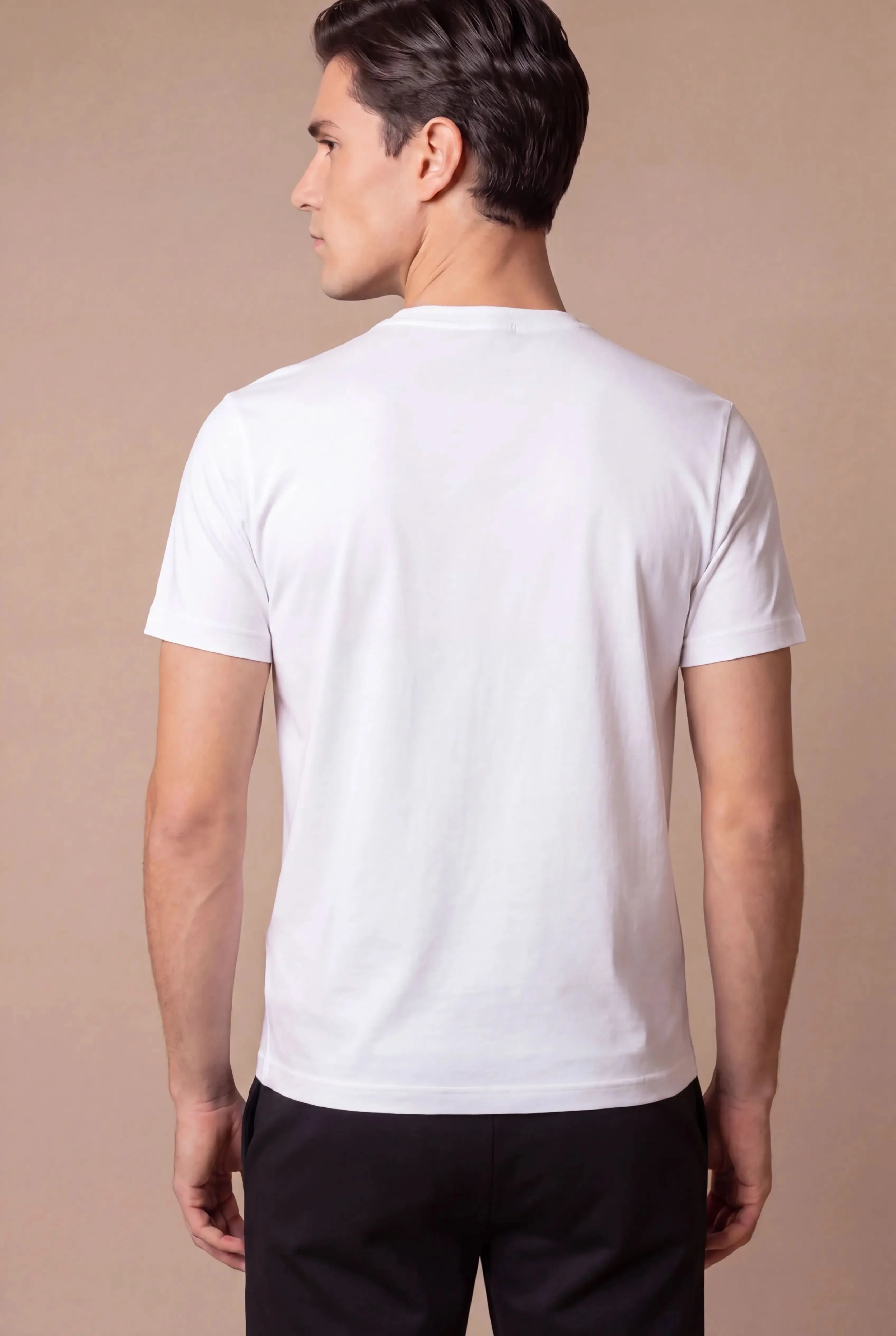 Crestino Cotton Tee White
