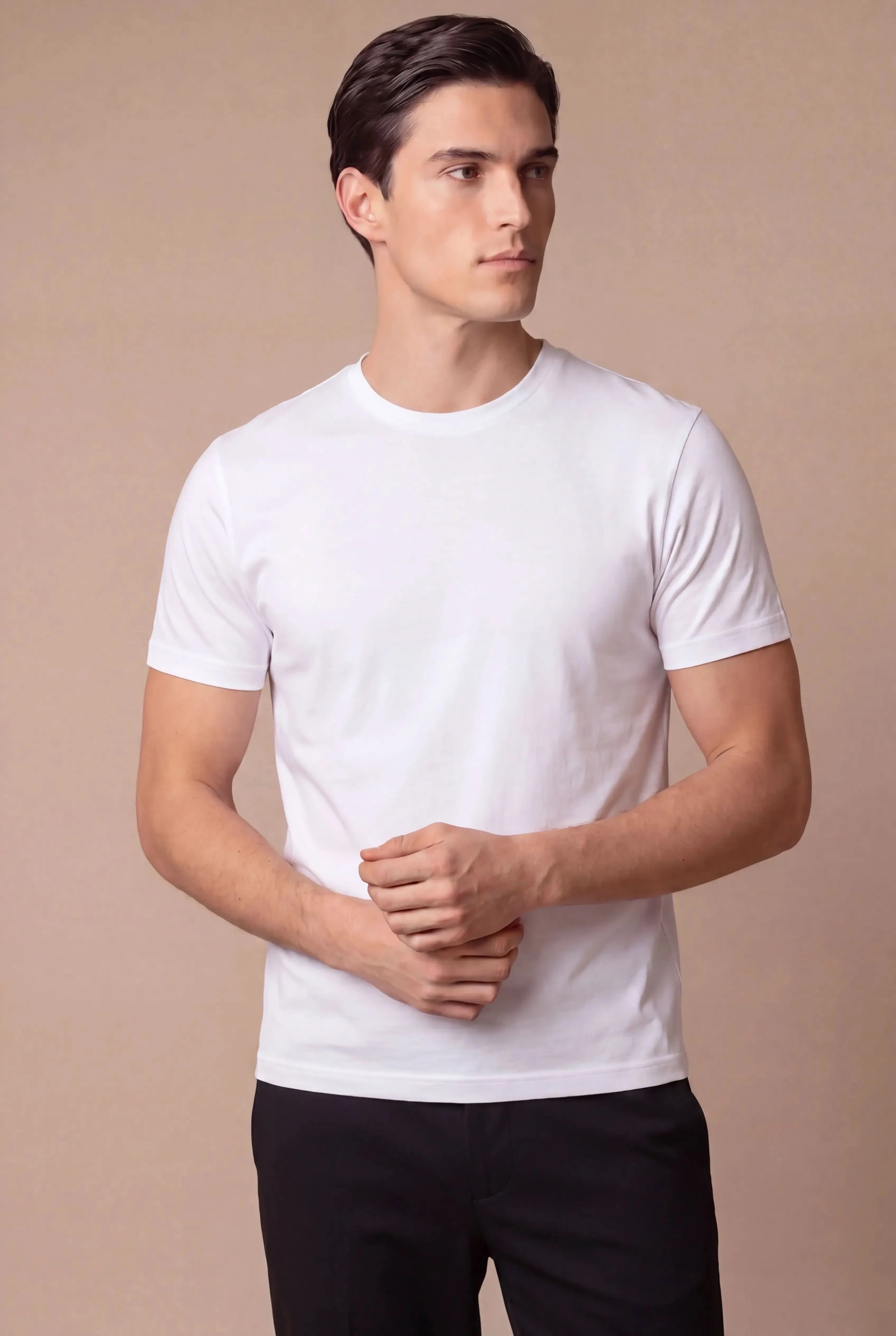 Crestino Cotton Tee White