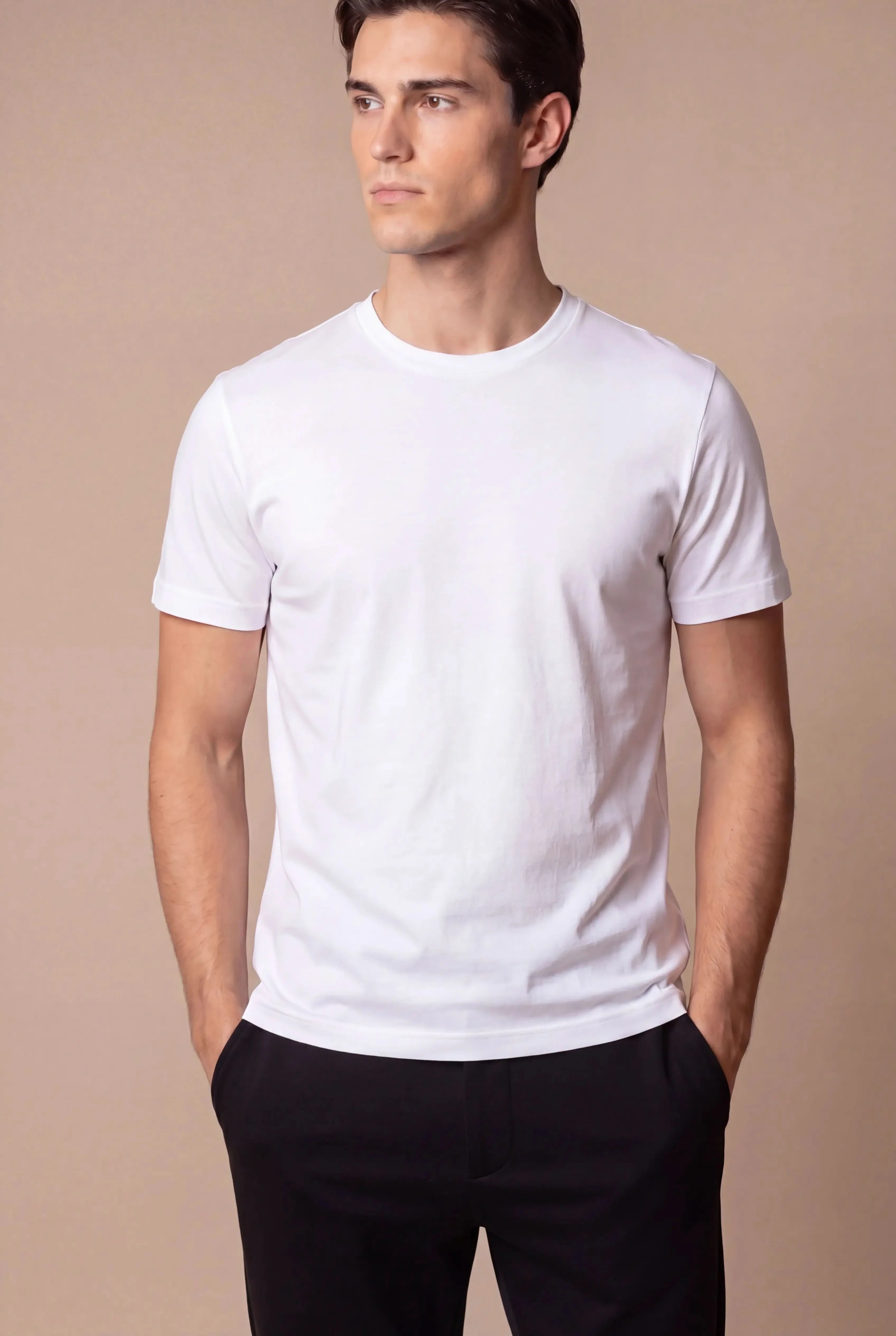 Crestino Cotton Tee White