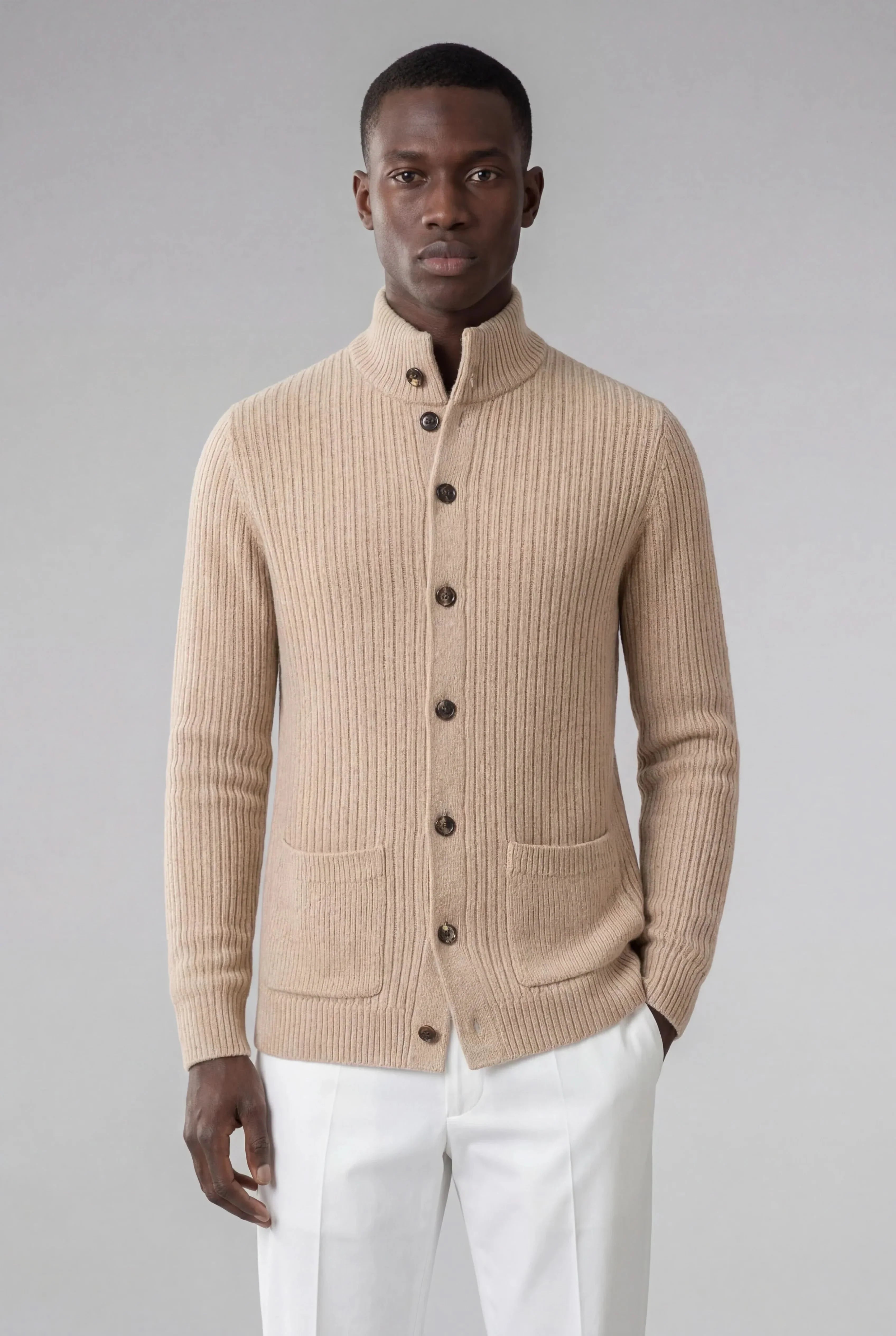 Nombre Beige Knit Vest
