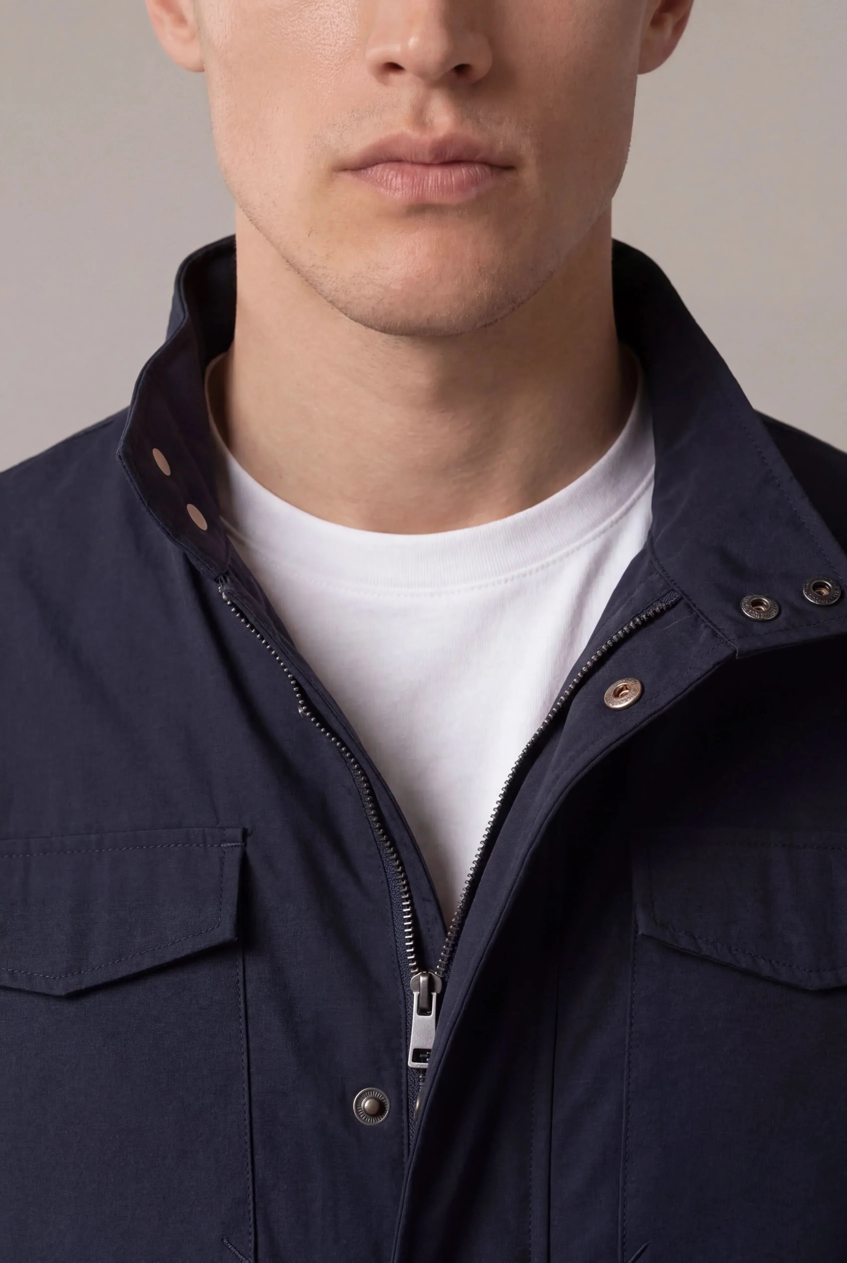 Givano Expedition Coat Navy