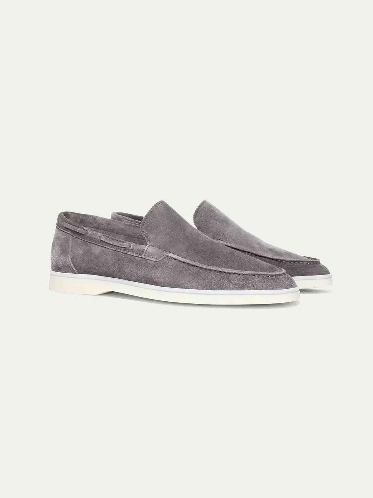 Classic Suède Loafer Grey