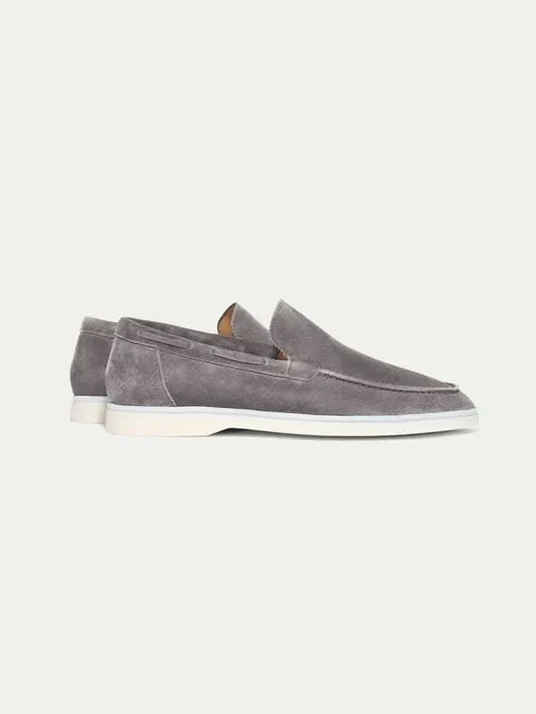 Classic Suède Loafer Grey