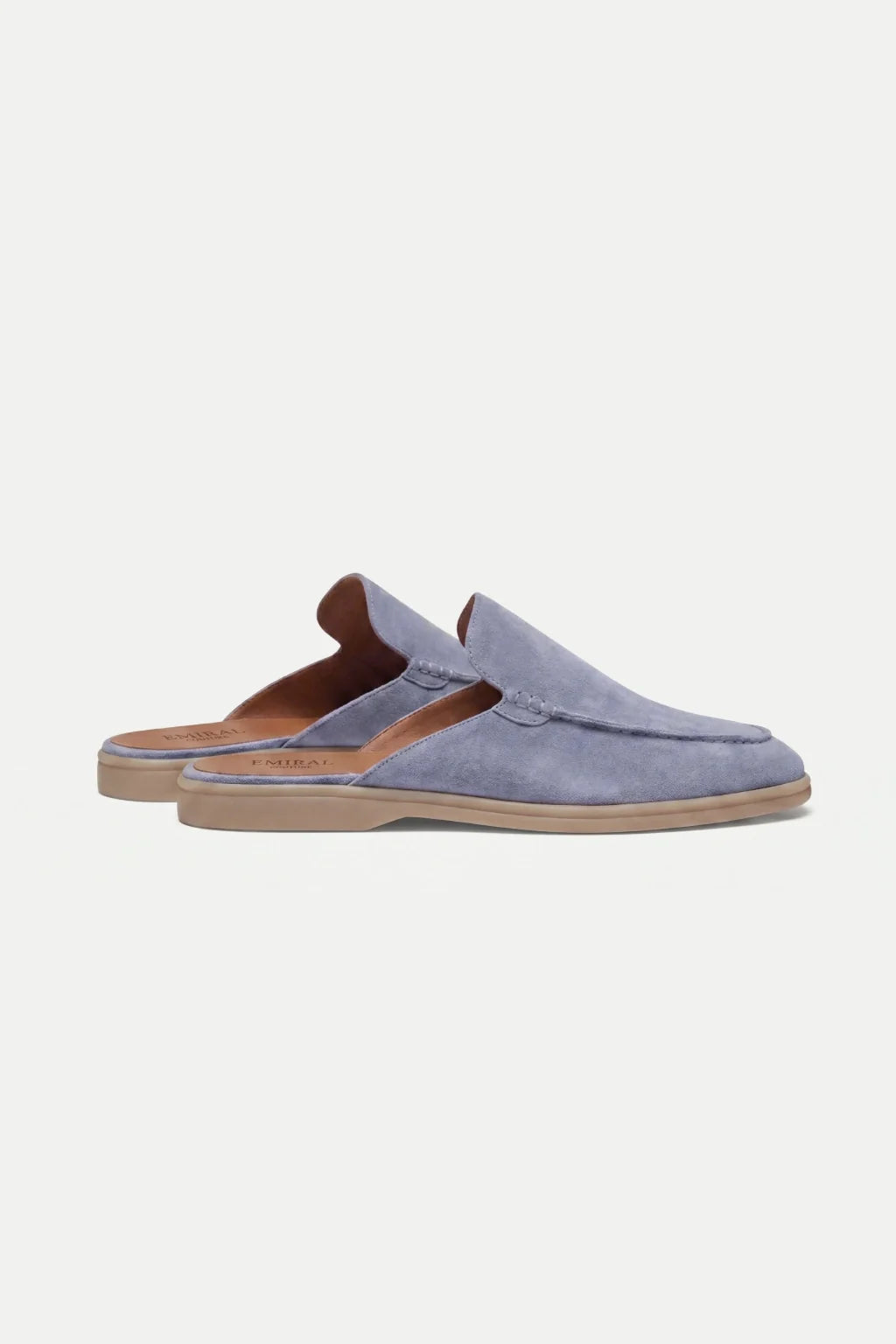 Suède Yacht Mule Baby Blue