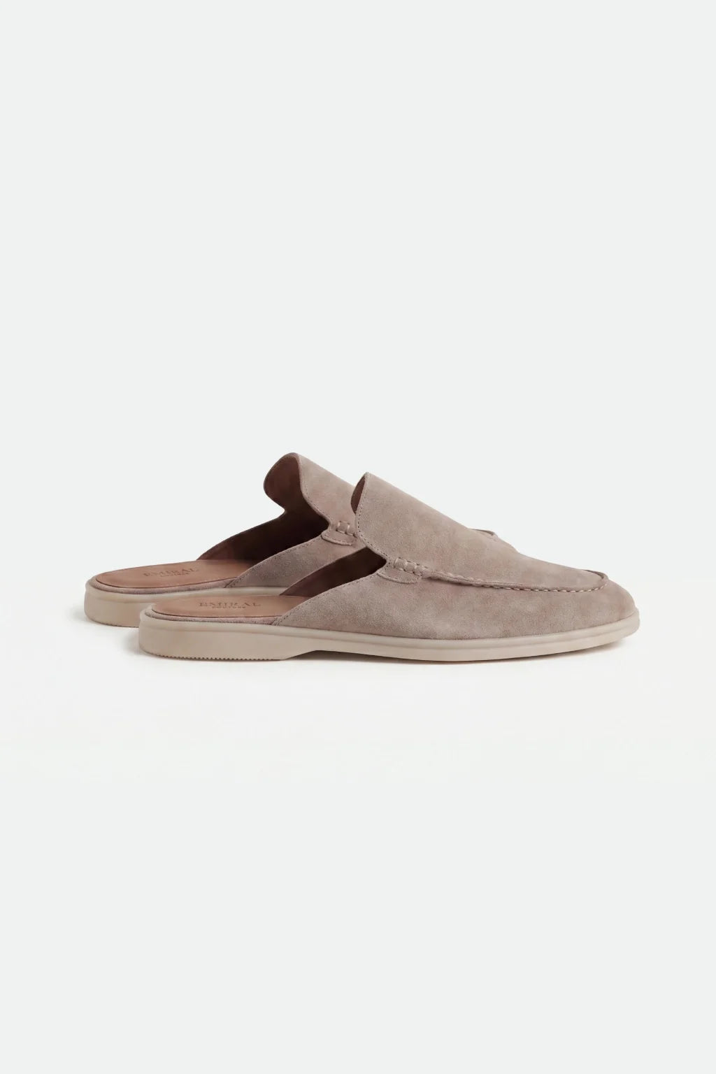 Suède Yacht Mule Beige