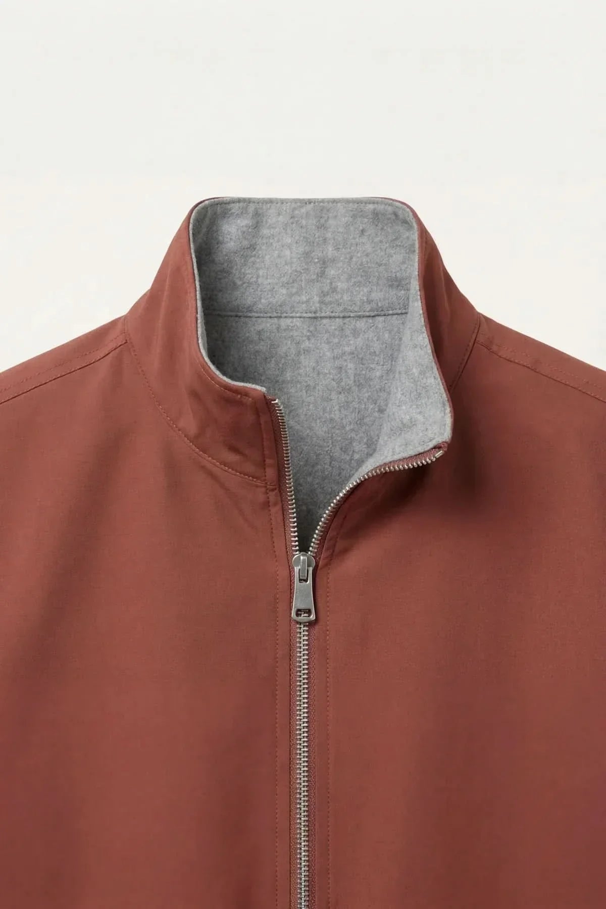 Tech Reversible Jacket Terracotta