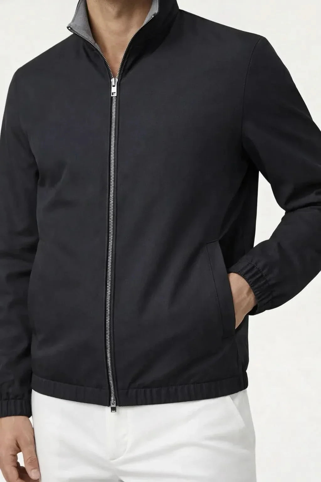 Tech Reversible Jacket Black