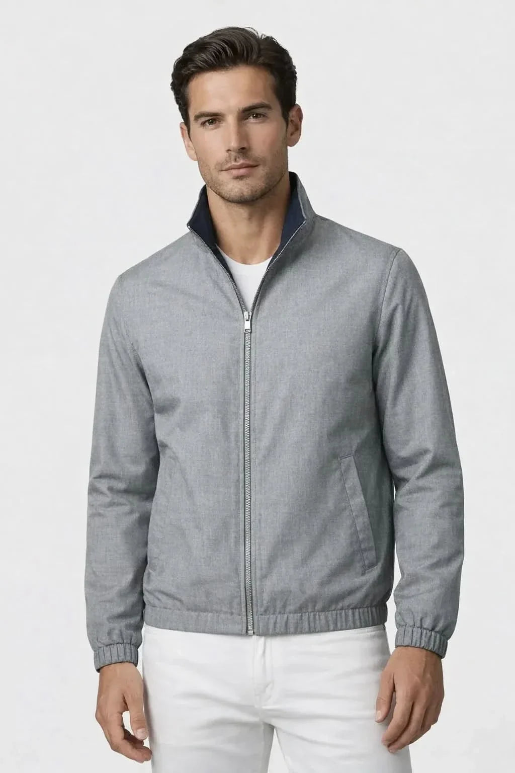 Tech Reversible Jacket Navy