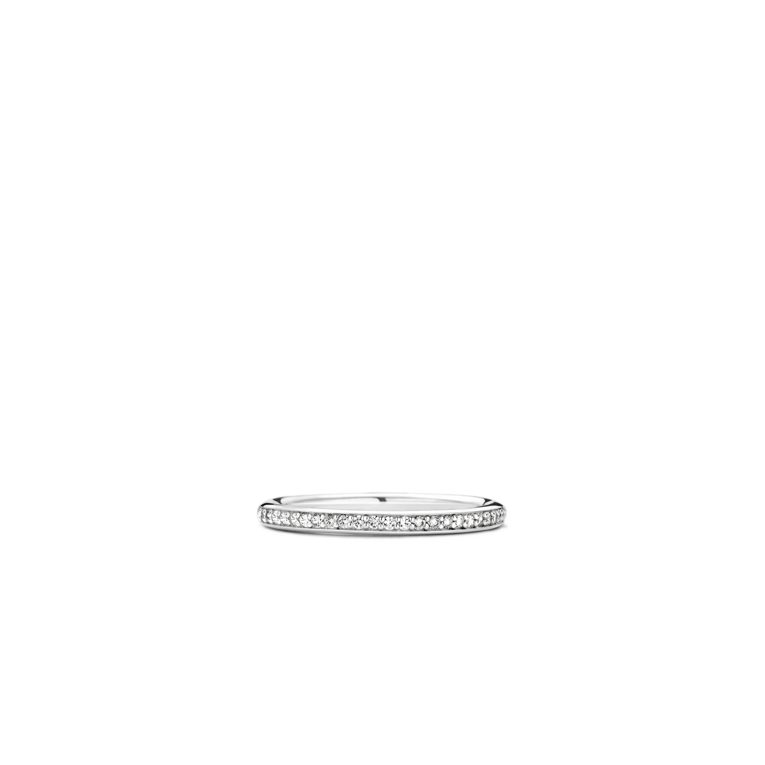 Thin Cubic Zirconia Ring
