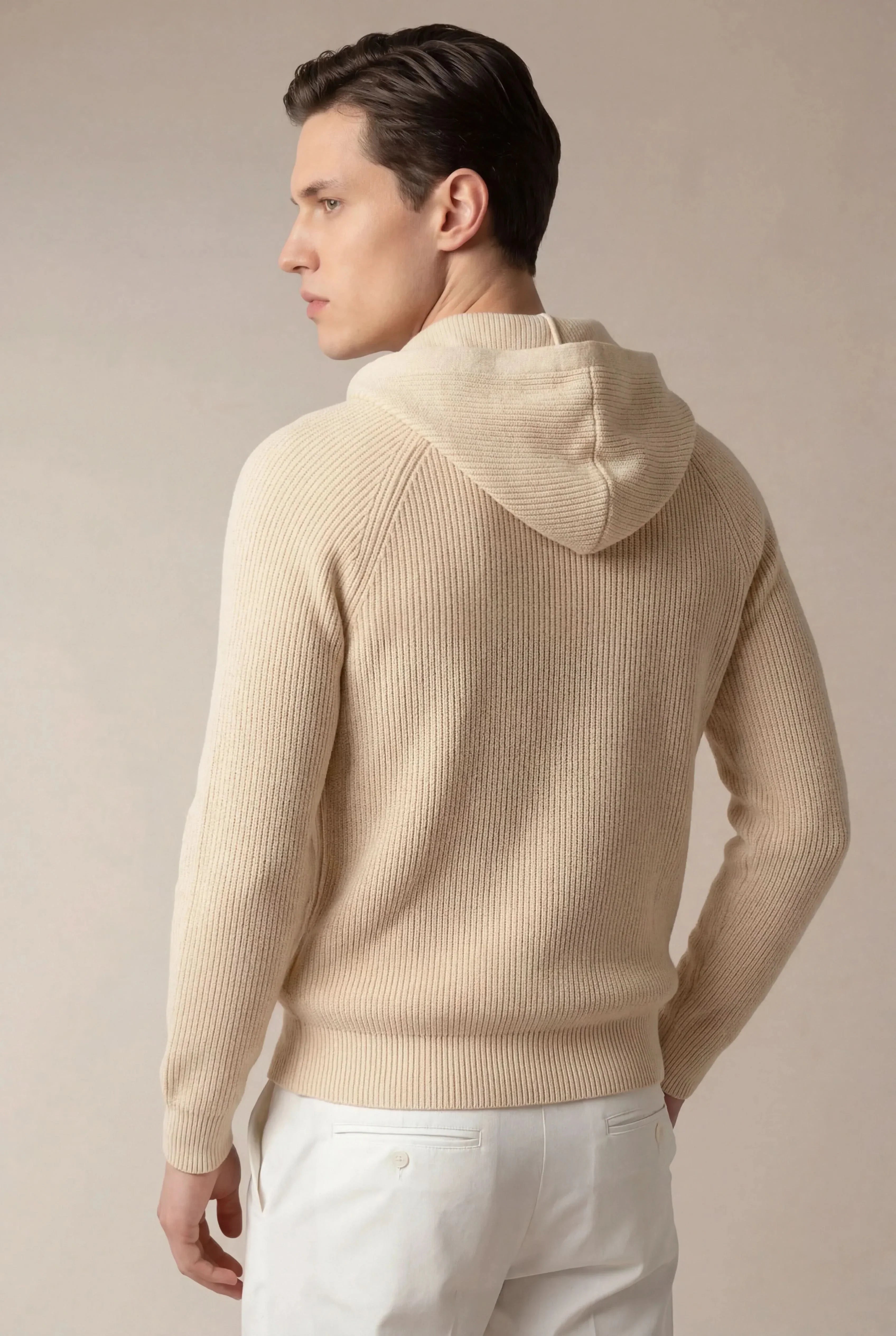 Siro Voyager Zip Up Beige