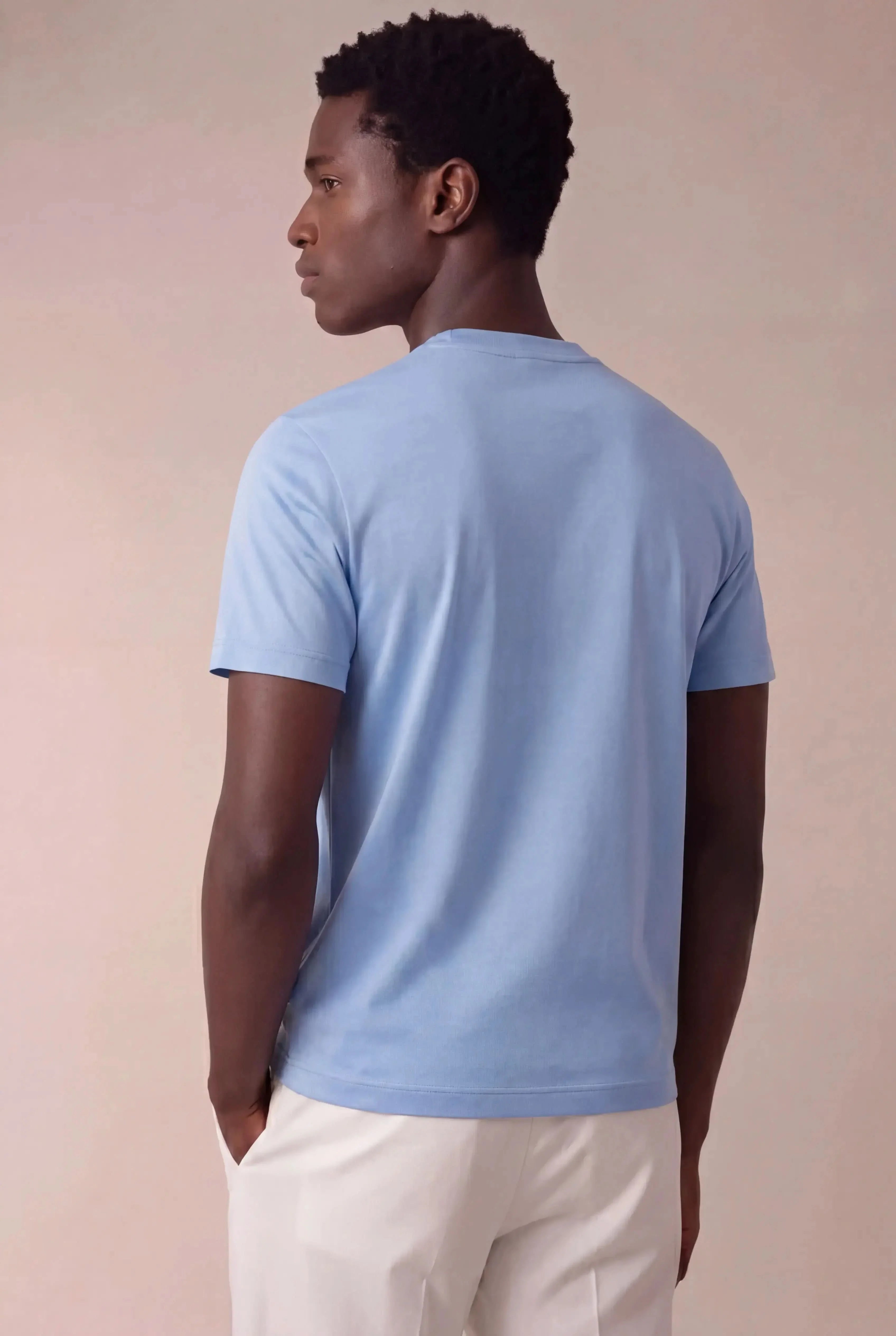 Celvano Cotton Tee Ocean Blue