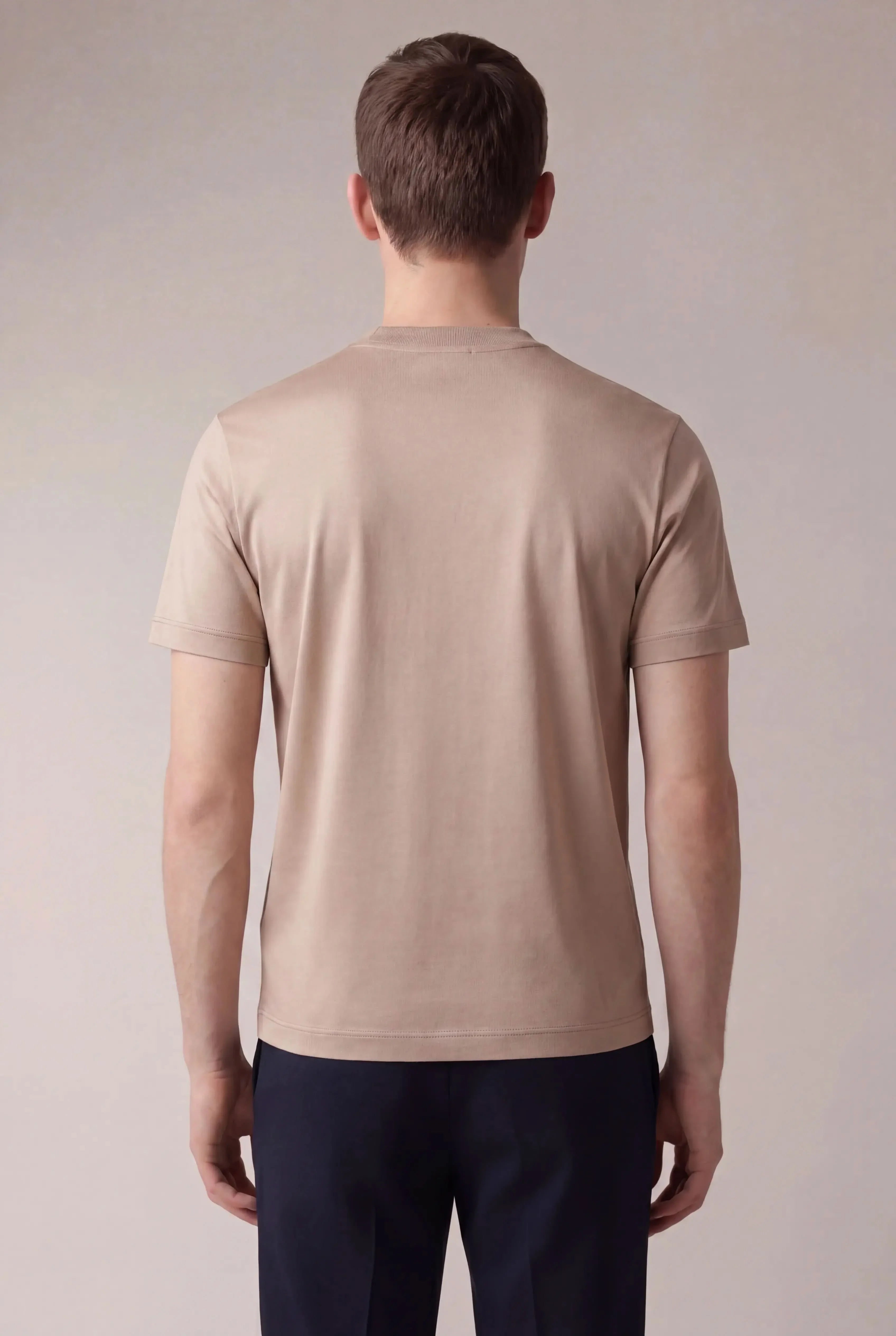 Tervino Cotton Tee Desert Sand
