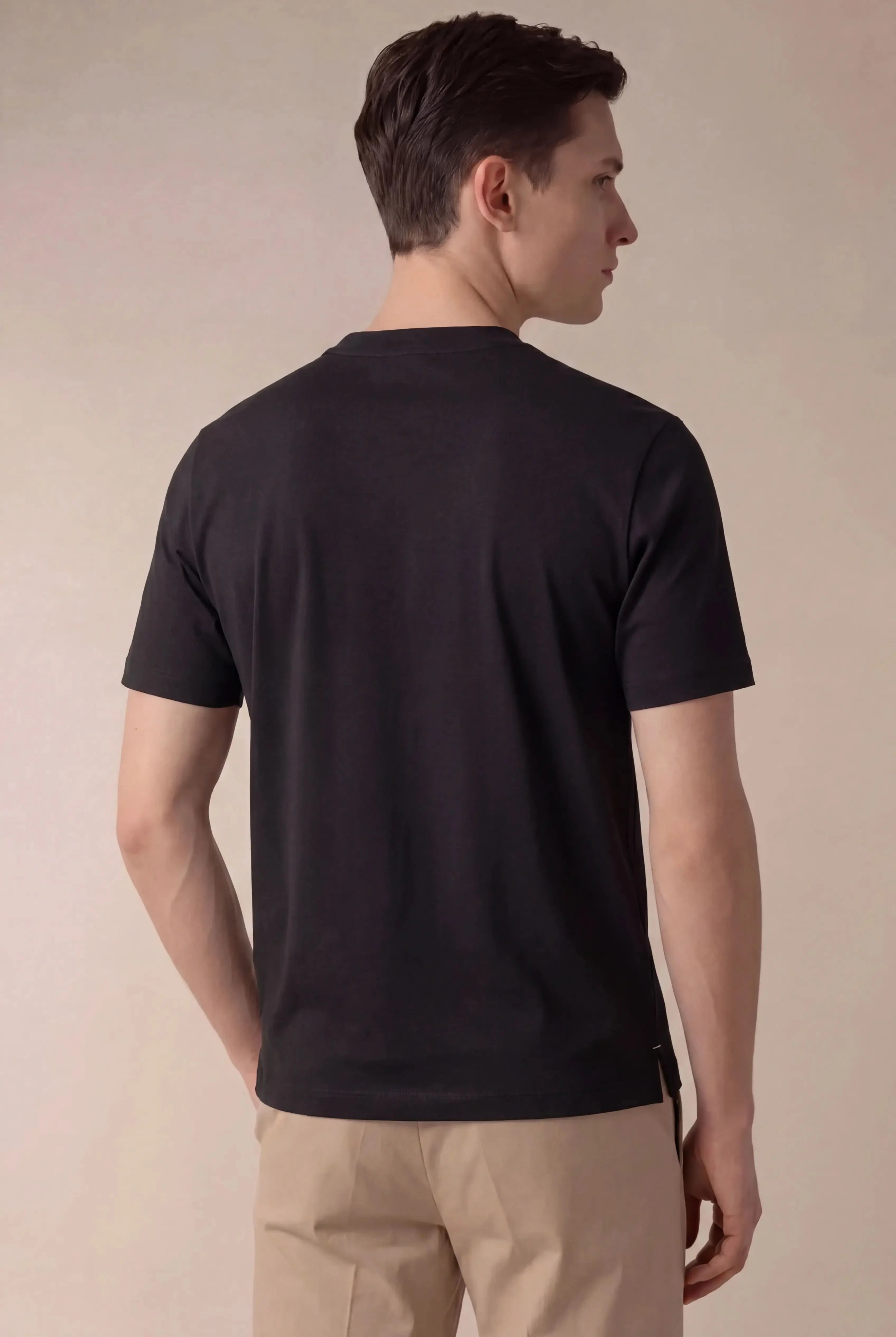 Mordino Cotton Tee Black