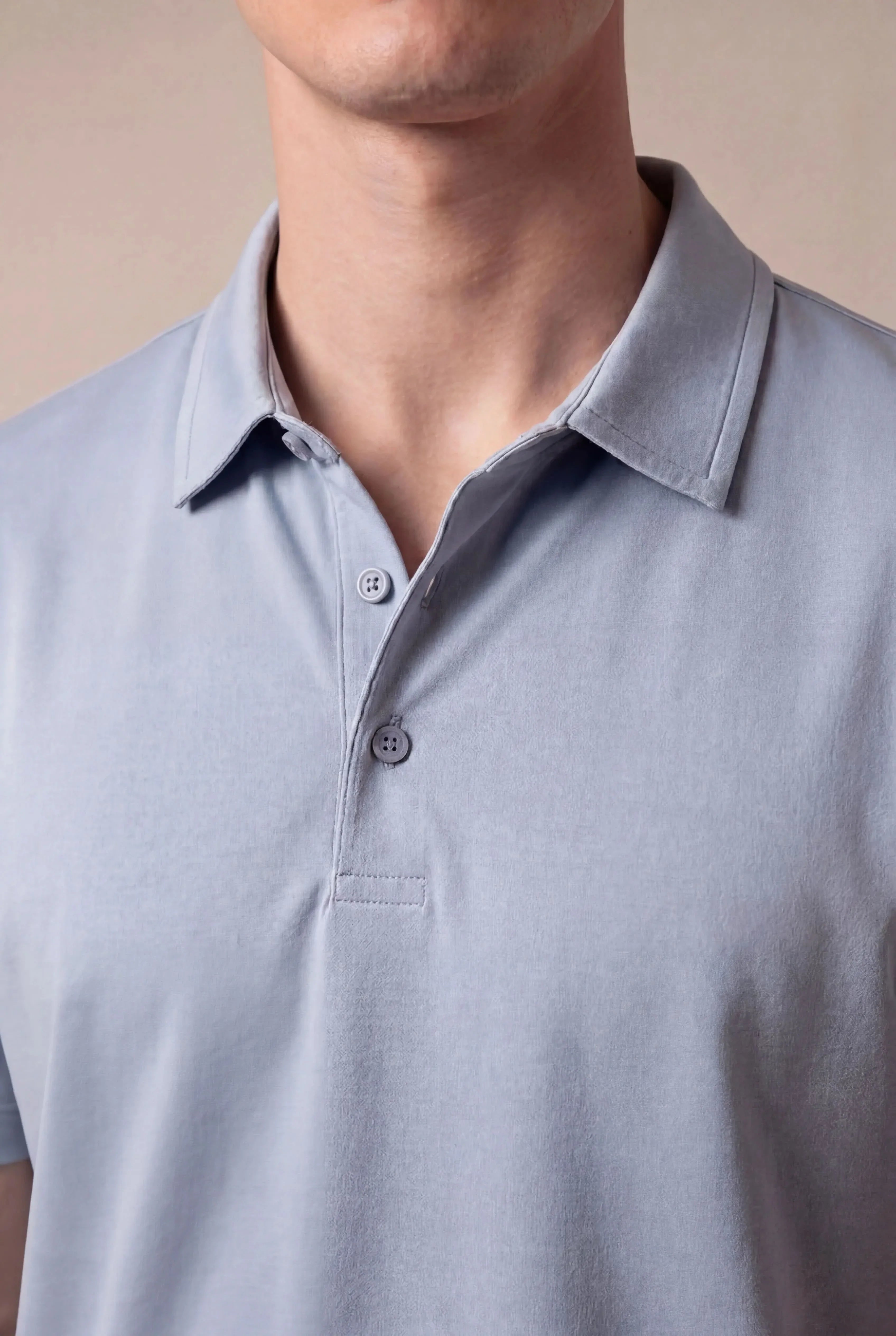Alvino Cotton Polo Blue