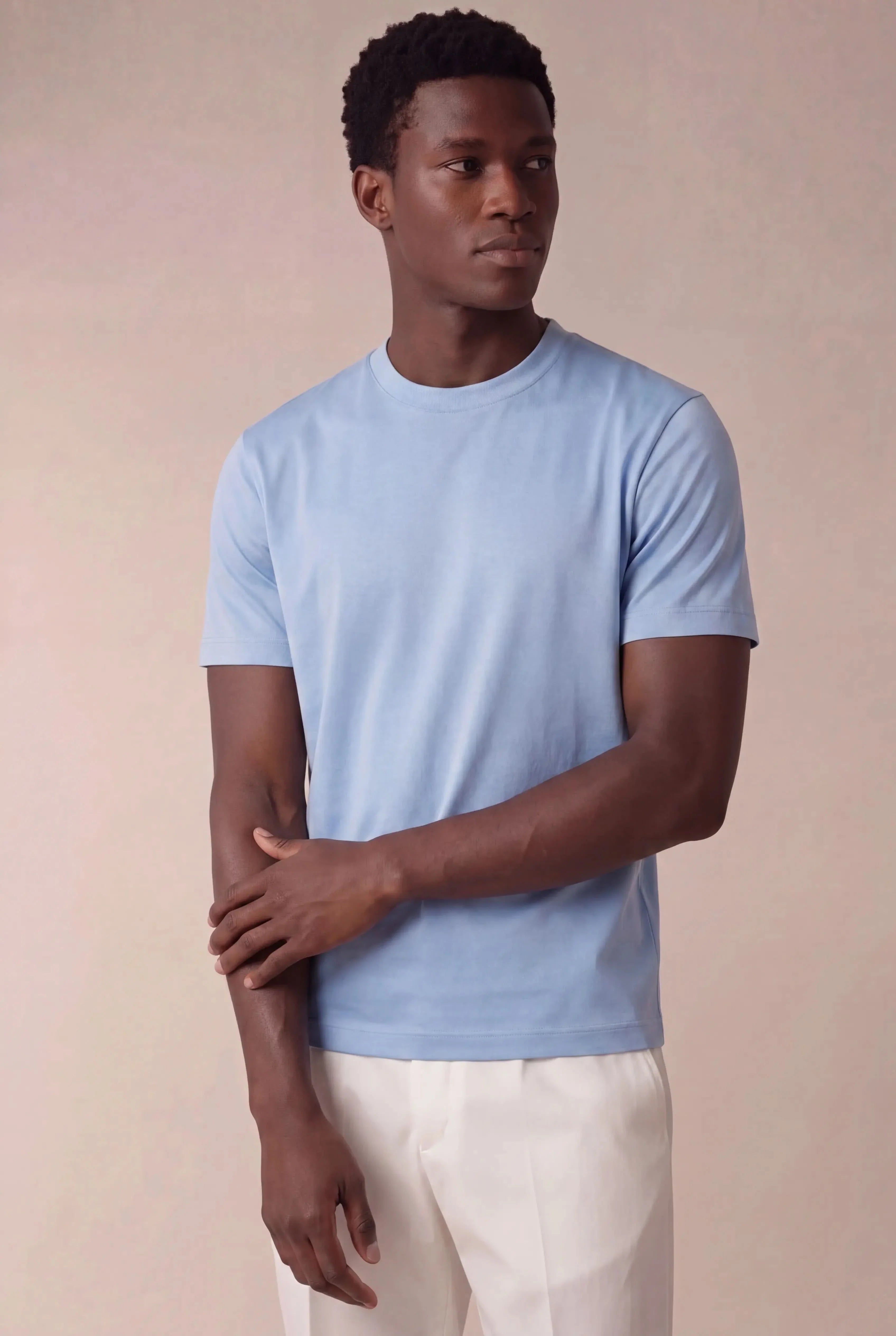 Celvano Cotton Tee Ocean Blue