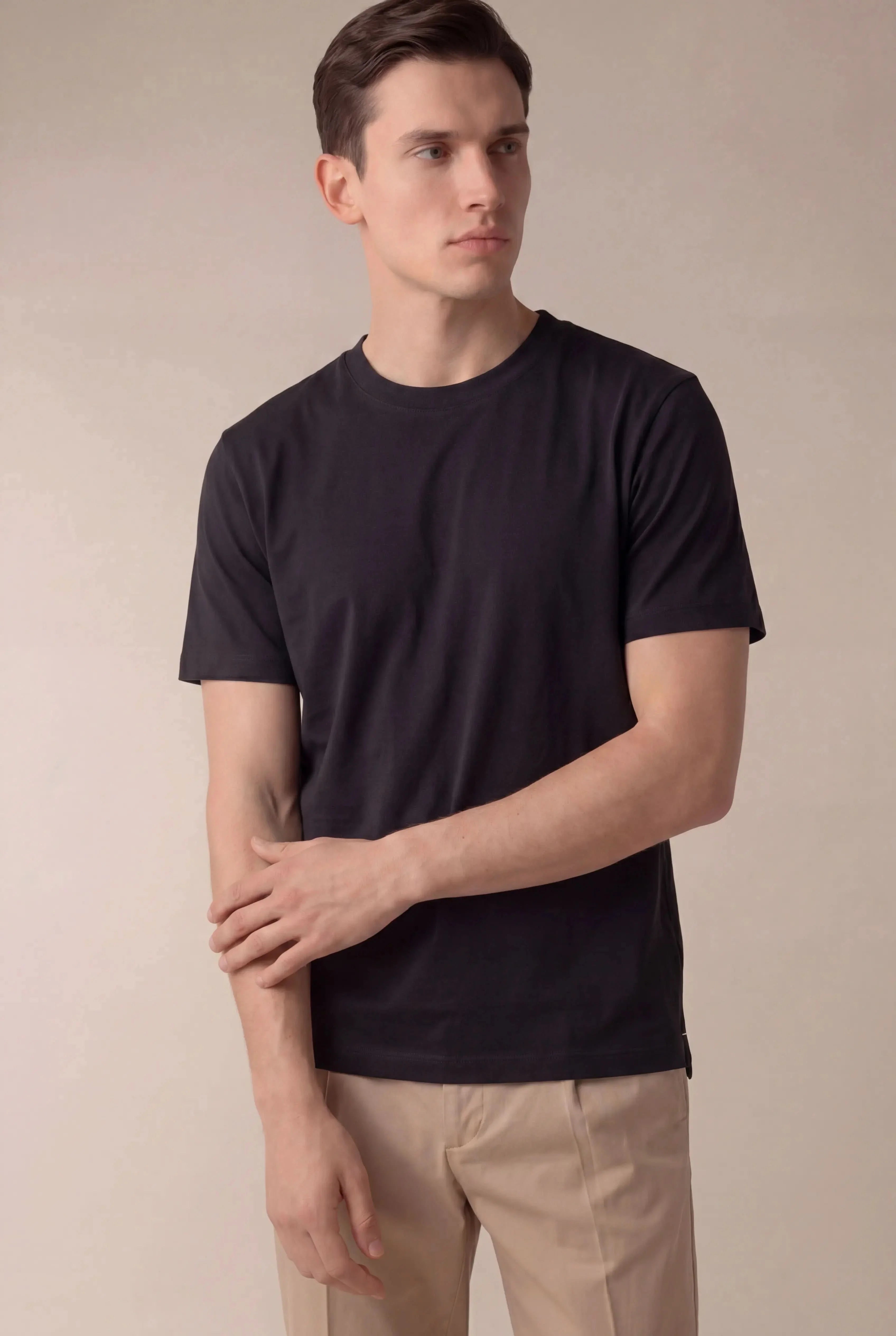 Mordino Cotton Tee Black