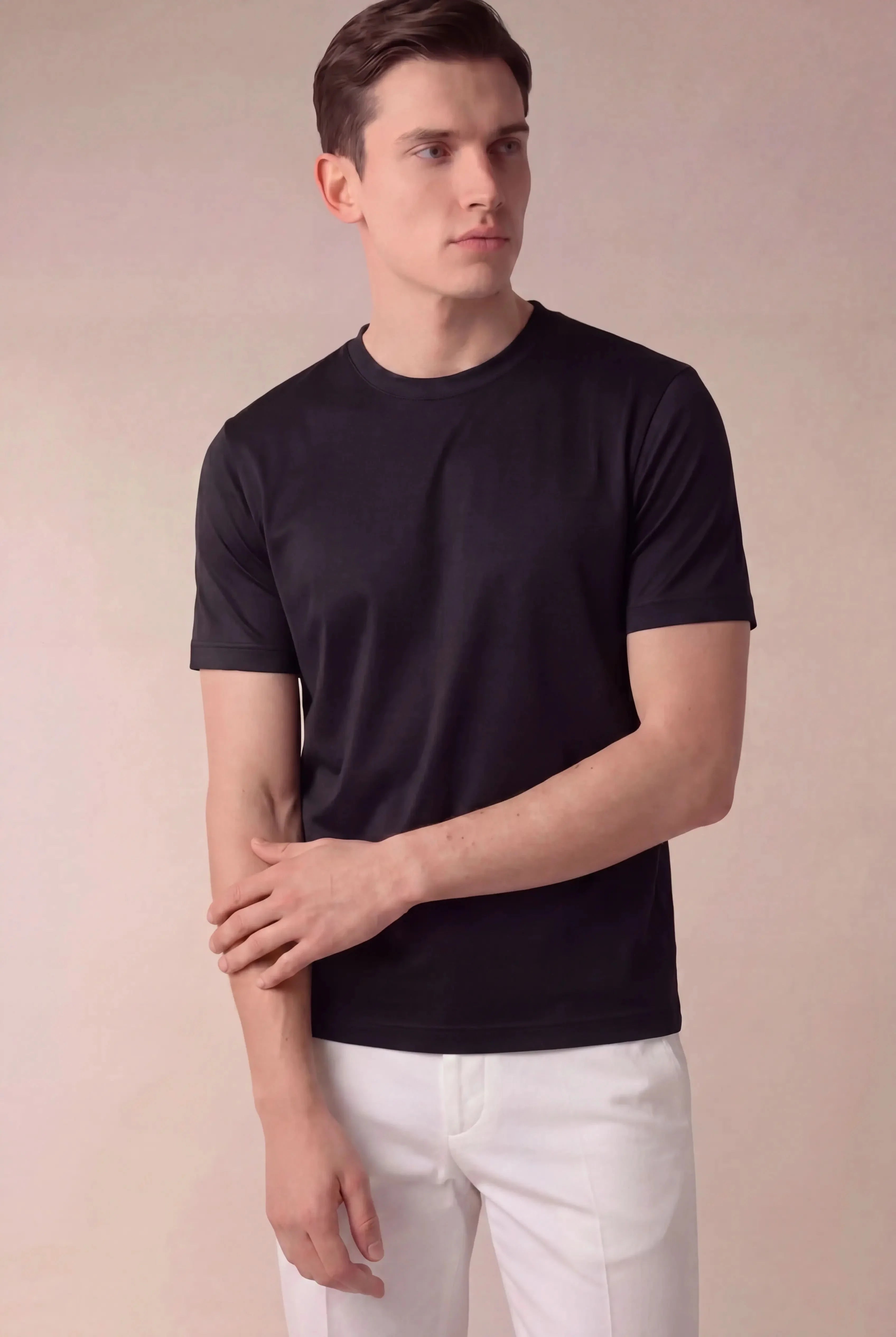 Darnino Cotton Tee Black