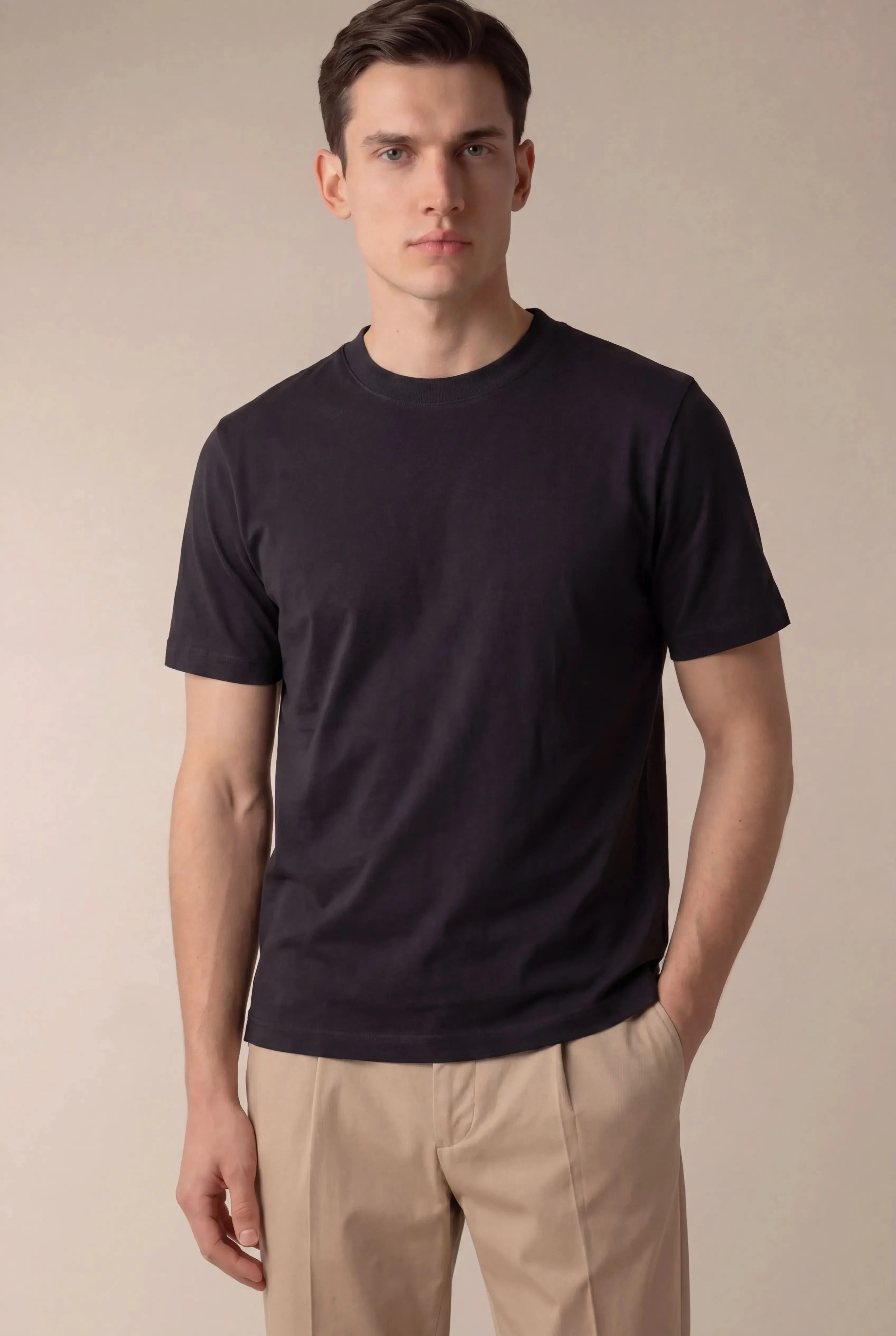 Mordino Cotton Tee Black