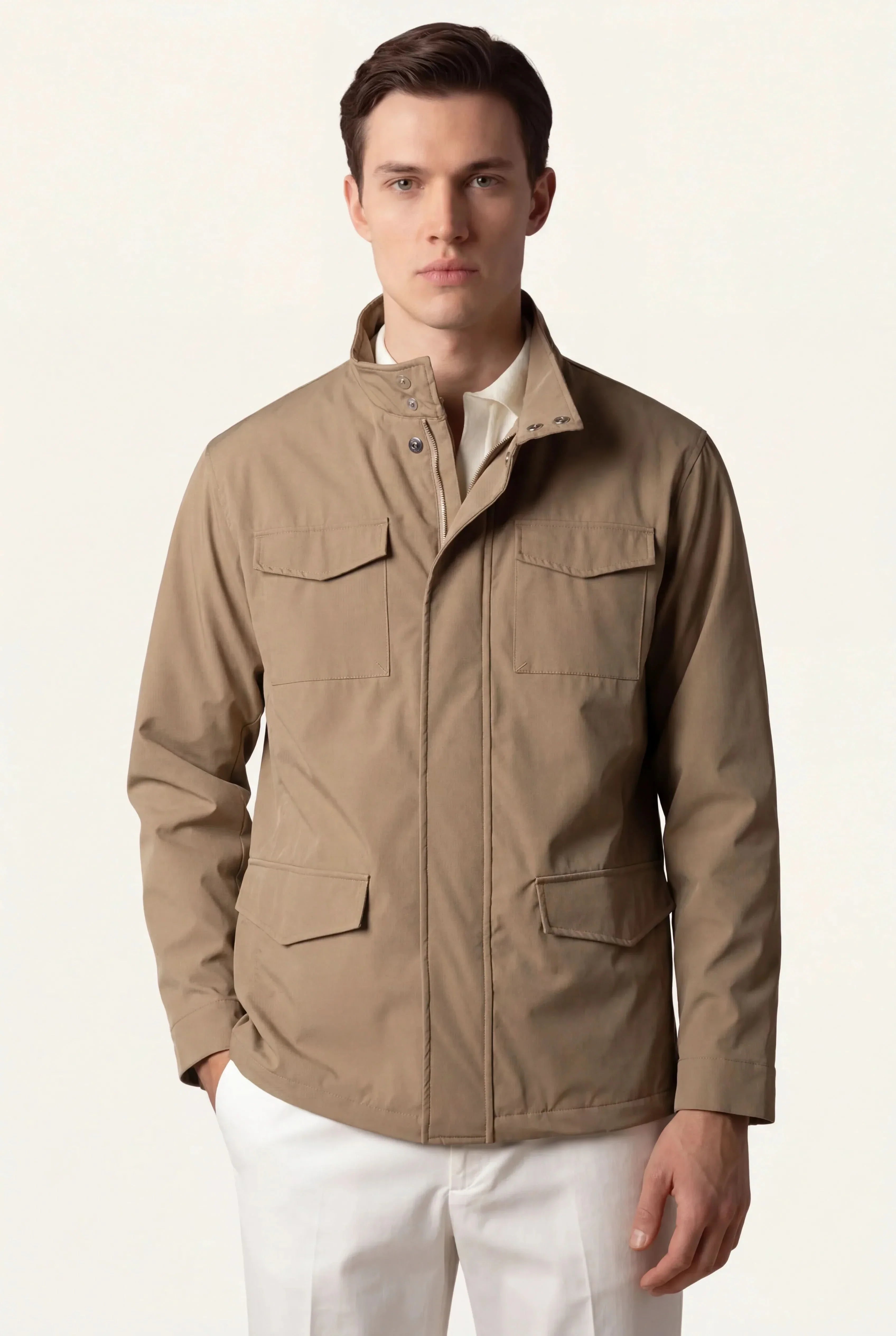 Givano Expedition Coat Khaki