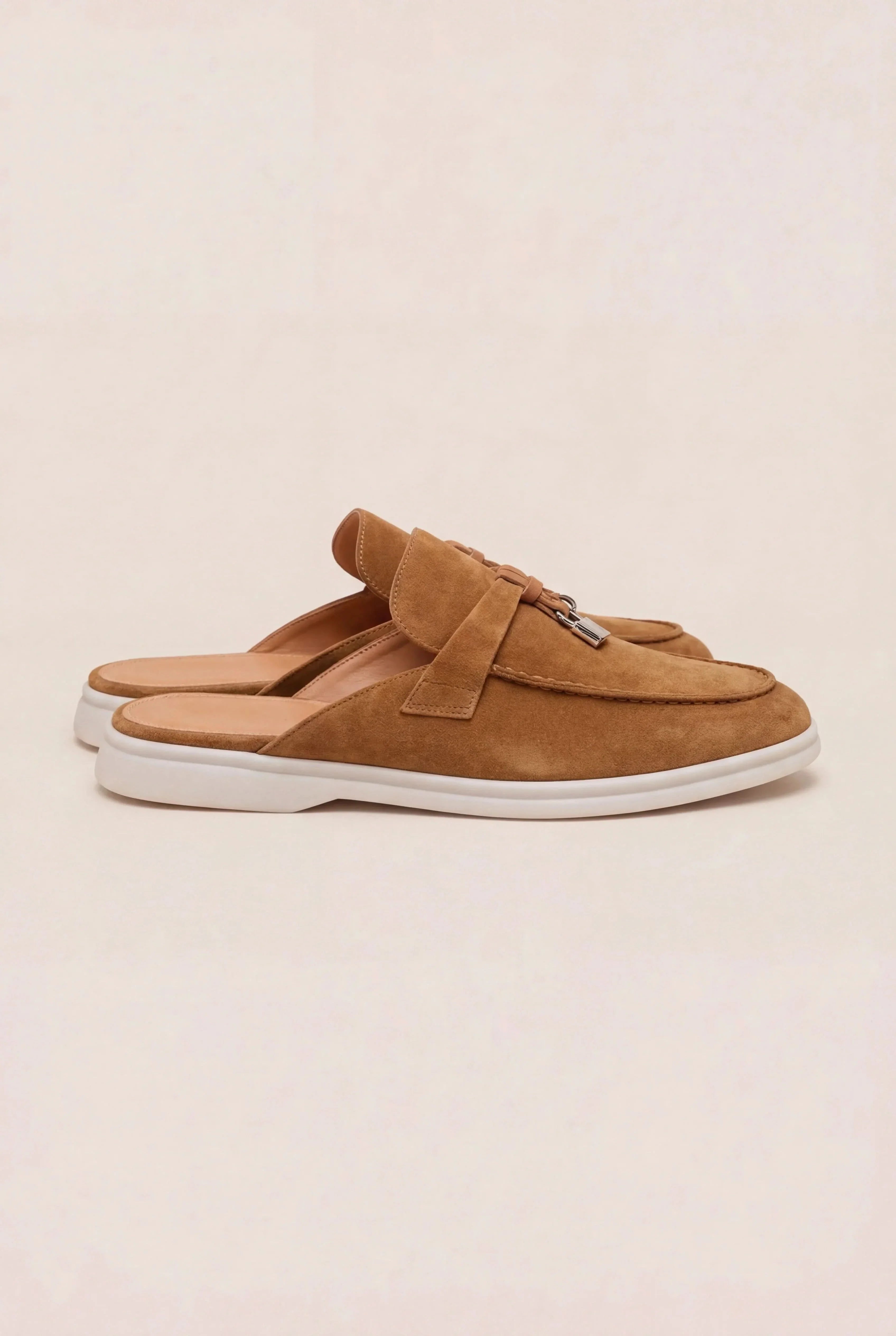 Suède Maroon Explorer Mule