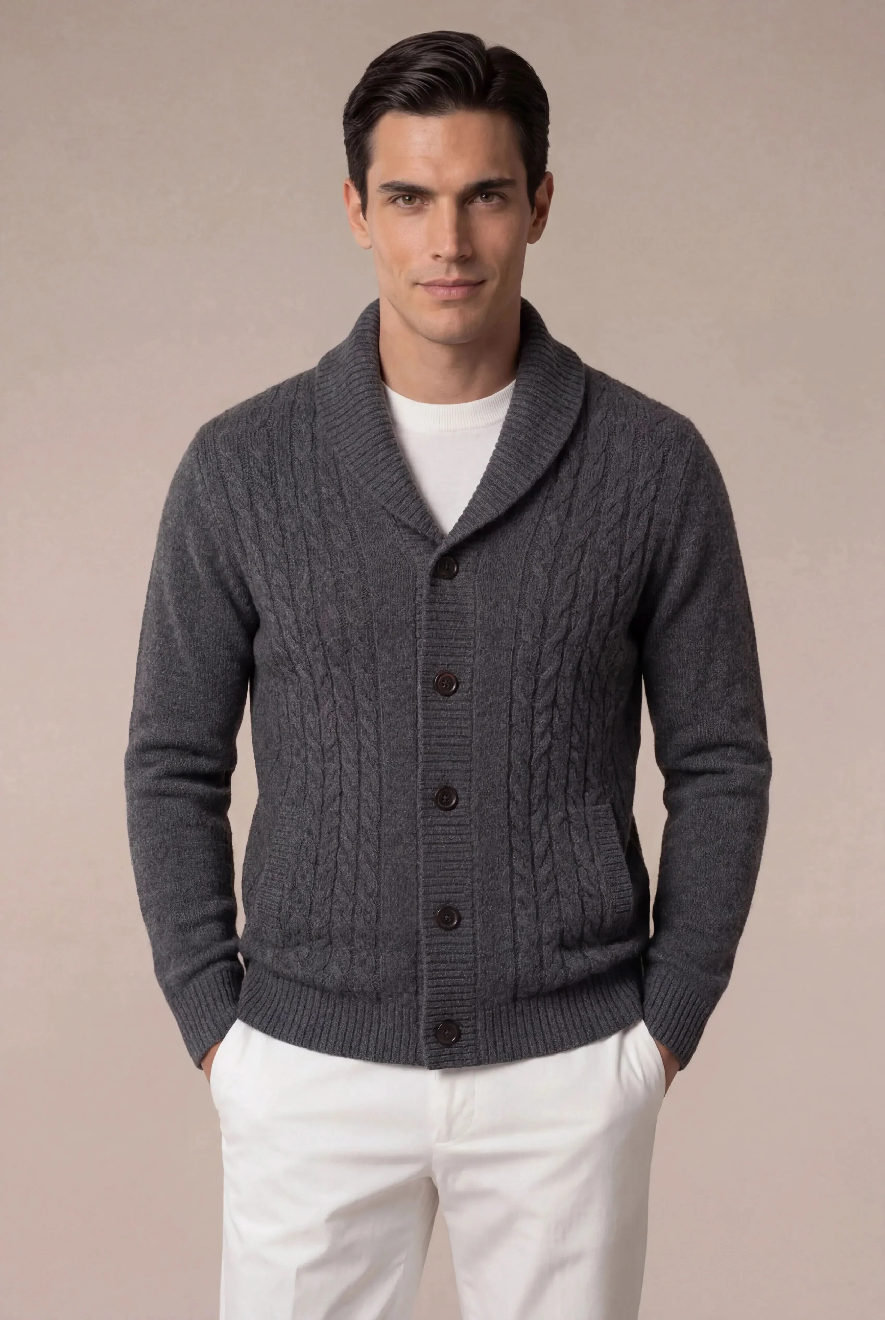 Ombre Grey Cardigan