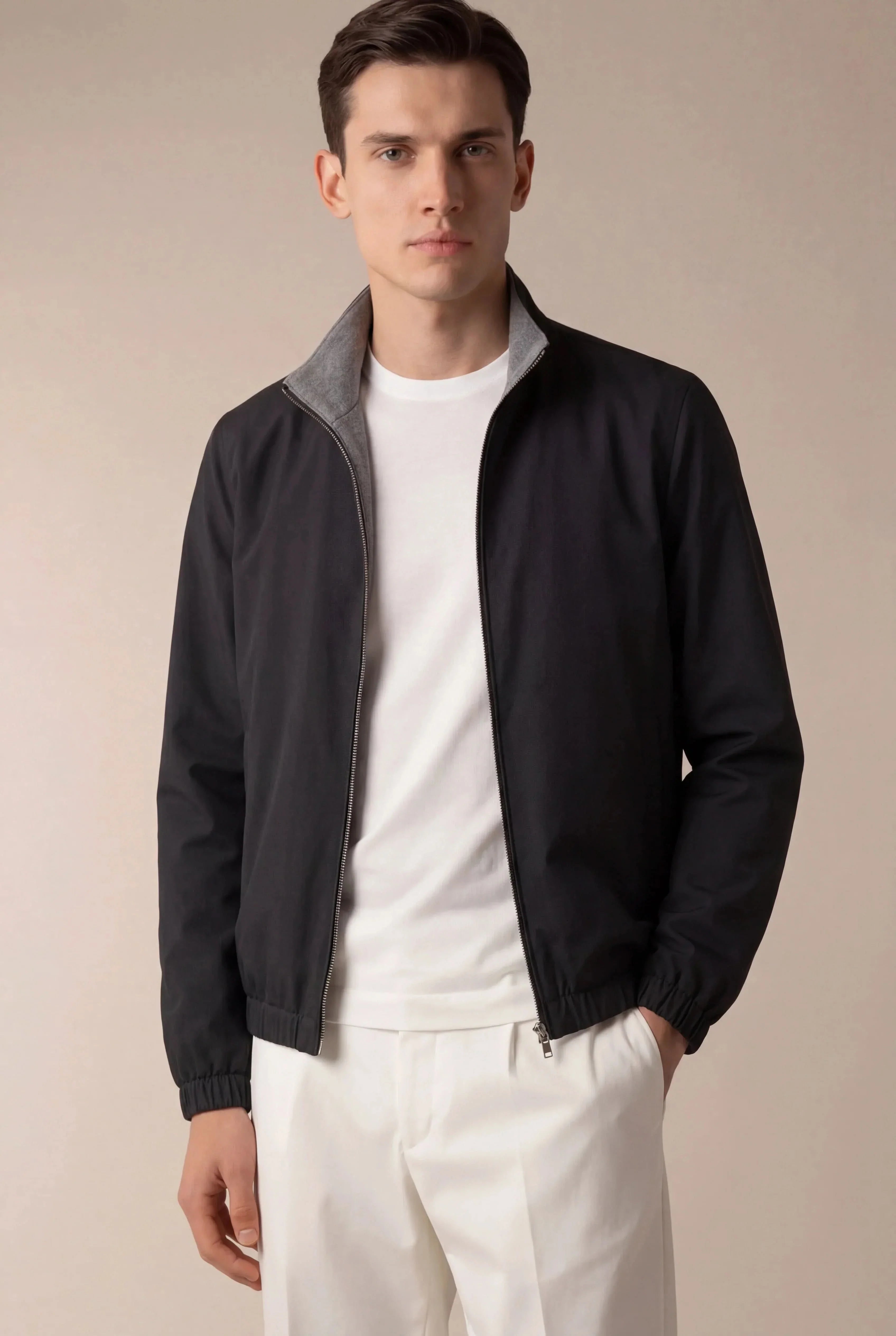 Tech Reversible Jacket Black