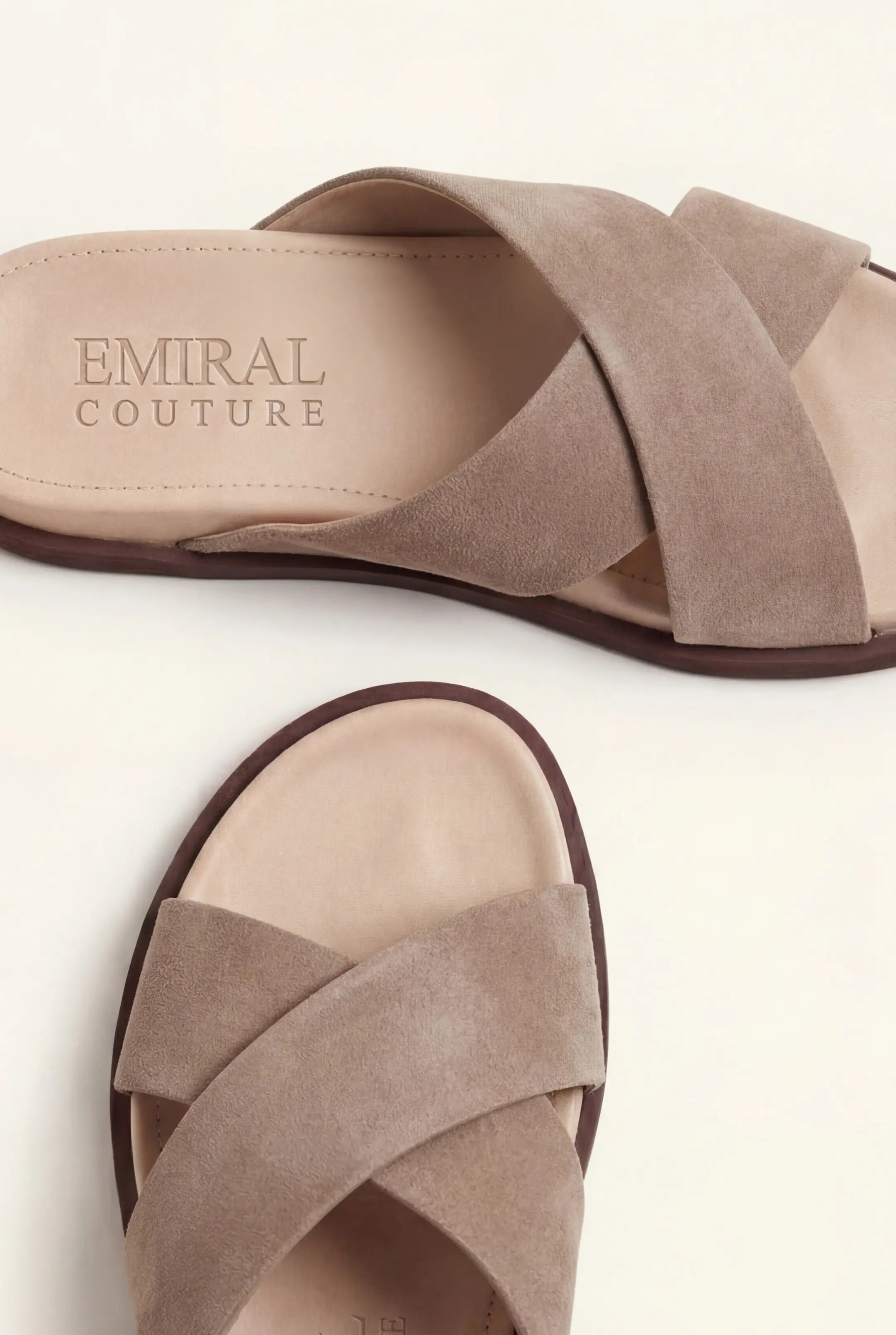 Corvelo Suède Cross Slide Apricot