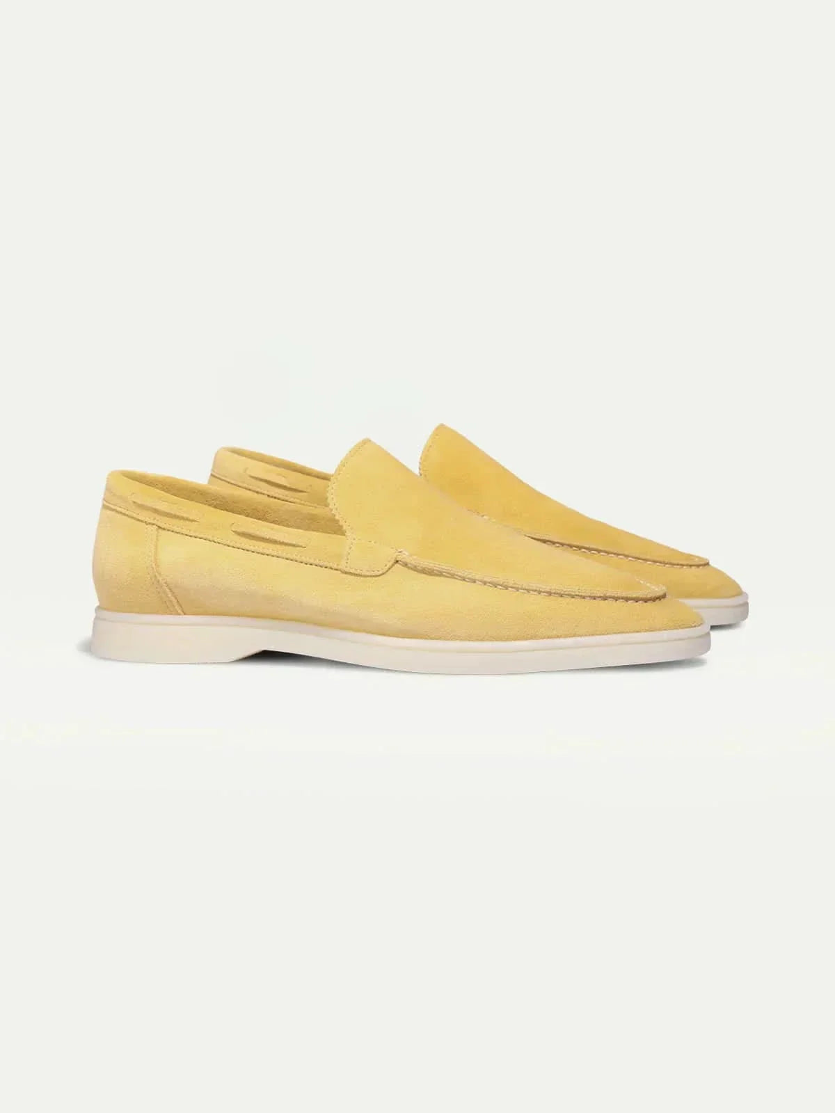 Classic Suède Loafer Citrus Yellow