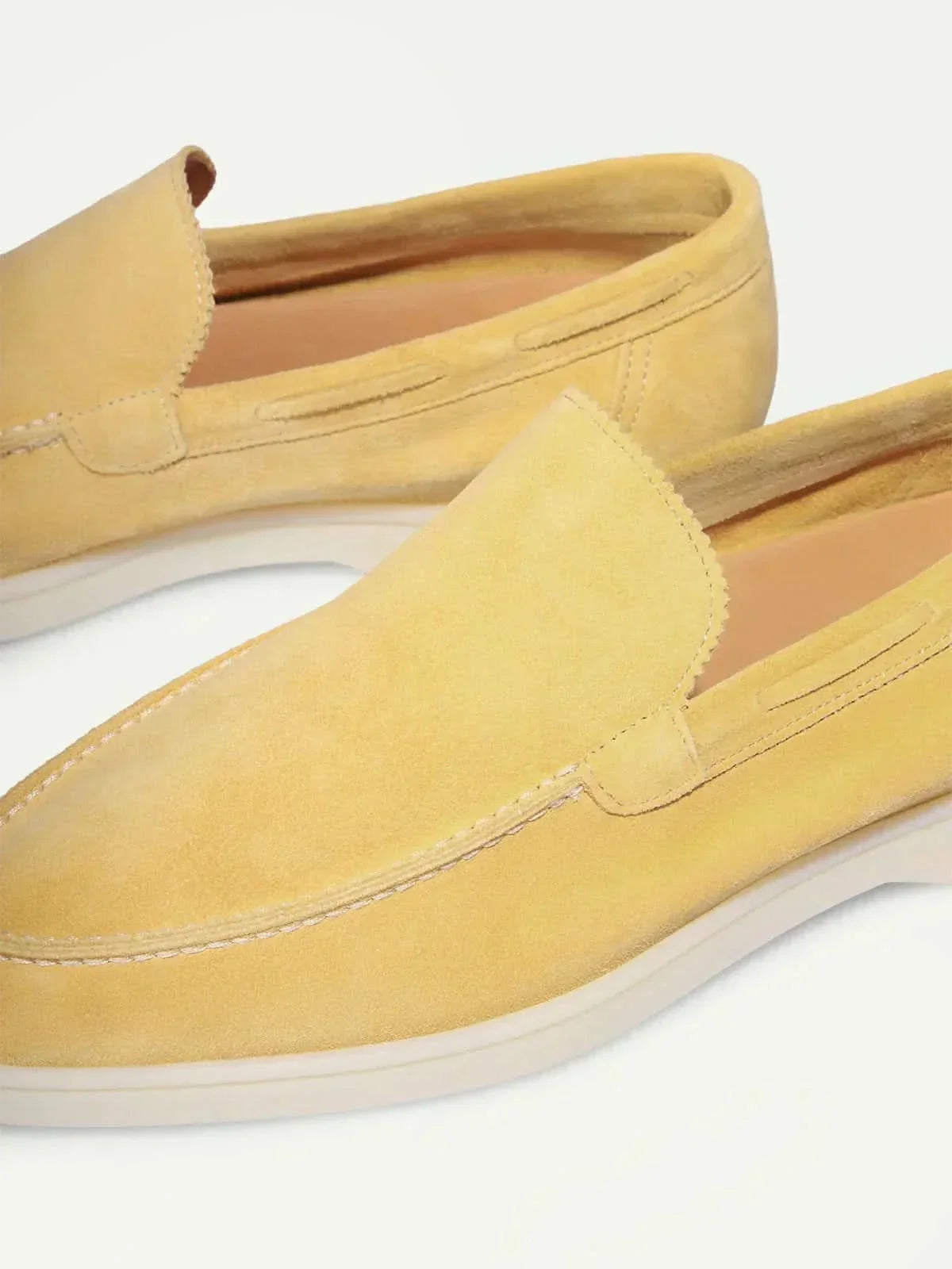 Classic Suède Loafer Citrus Yellow