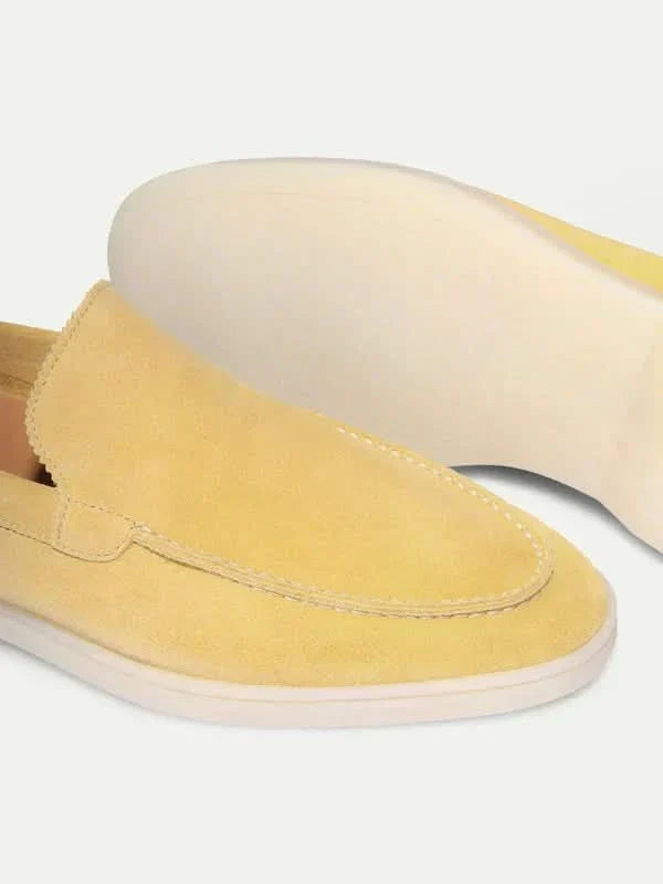 Classic Suède Loafer Citrus Yellow