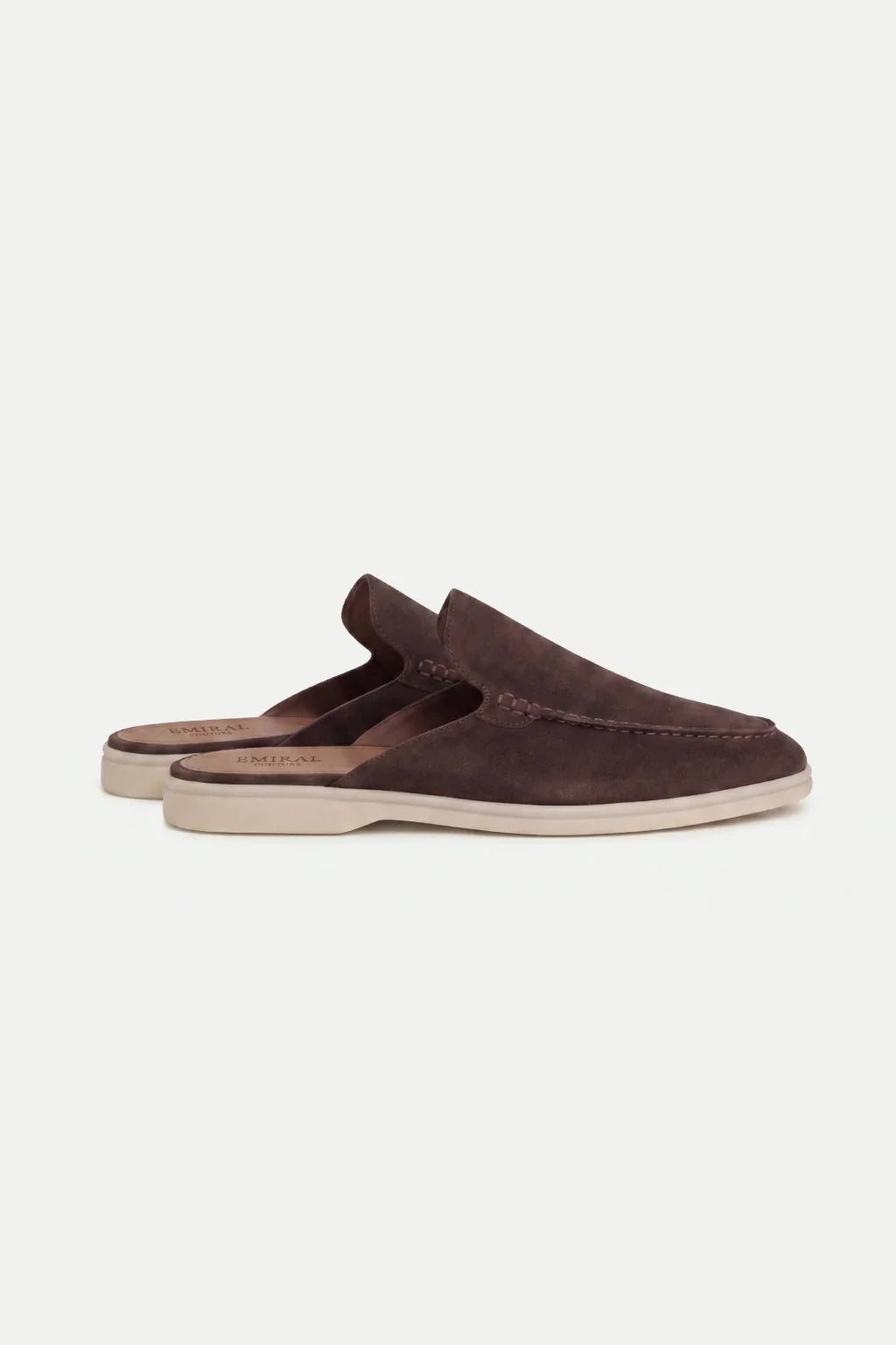 Suède Yacht Mule Brown