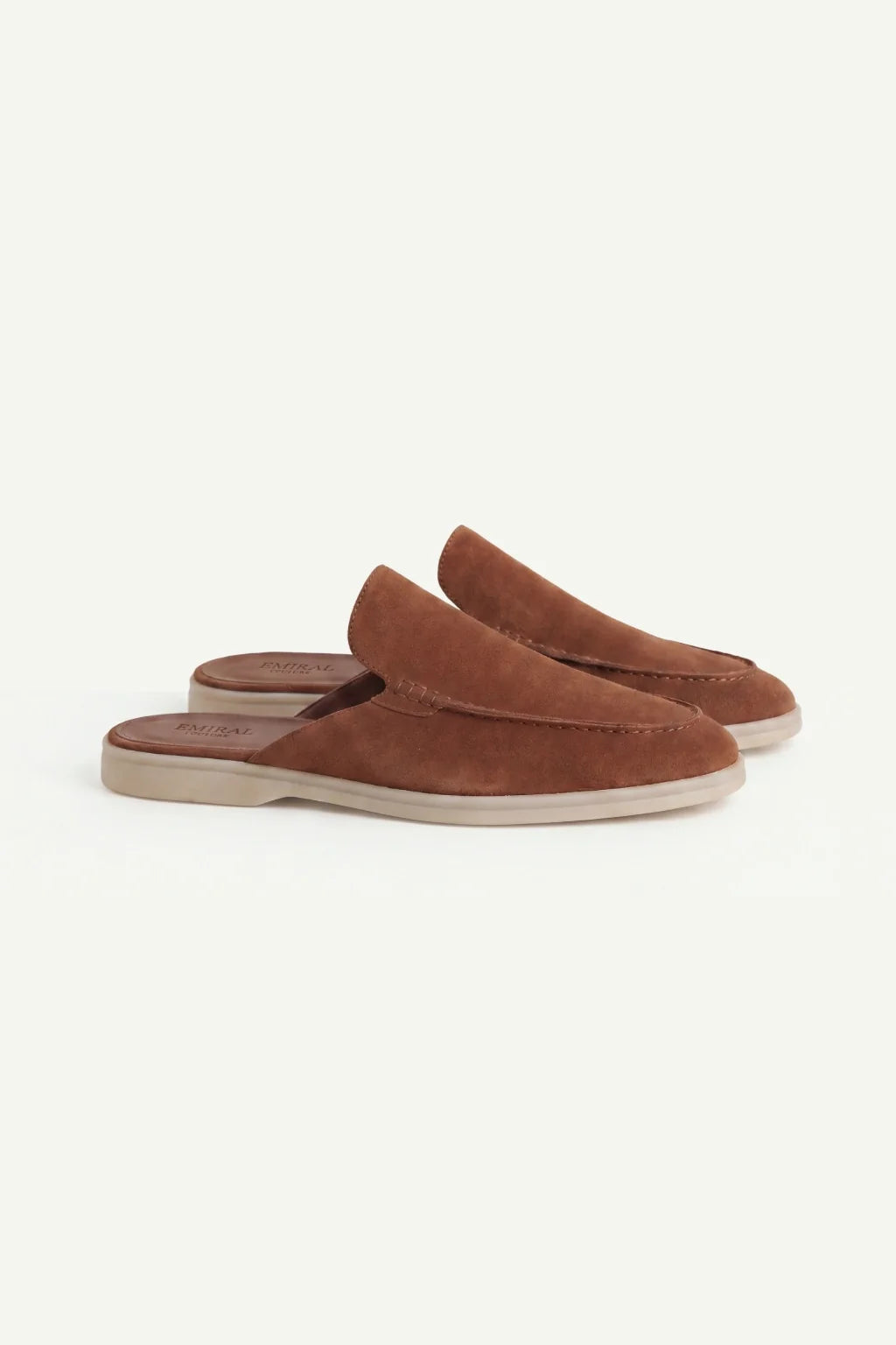 Suède Yacht Mule Maroon