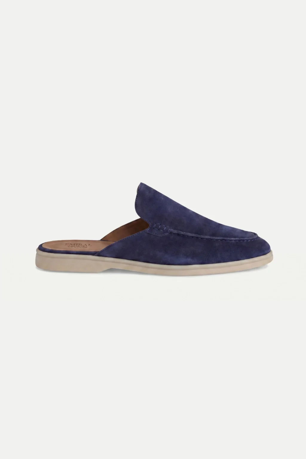 Suède Yacht Mule Navy