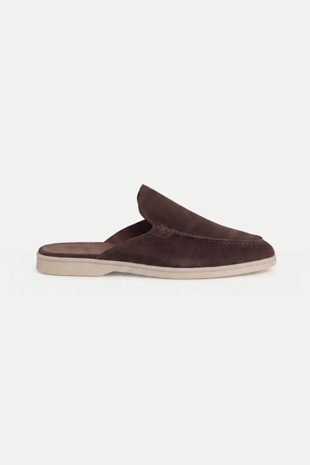 Suède Yacht Mule Brown