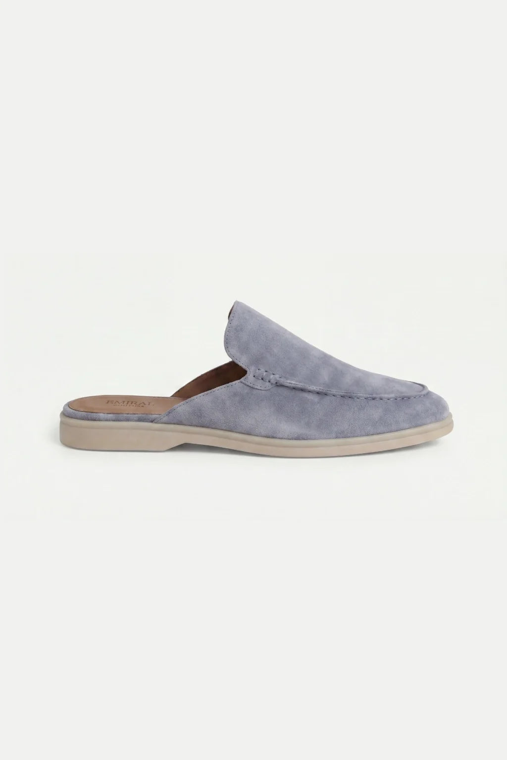 Suède Yacht Mule Baby Blue