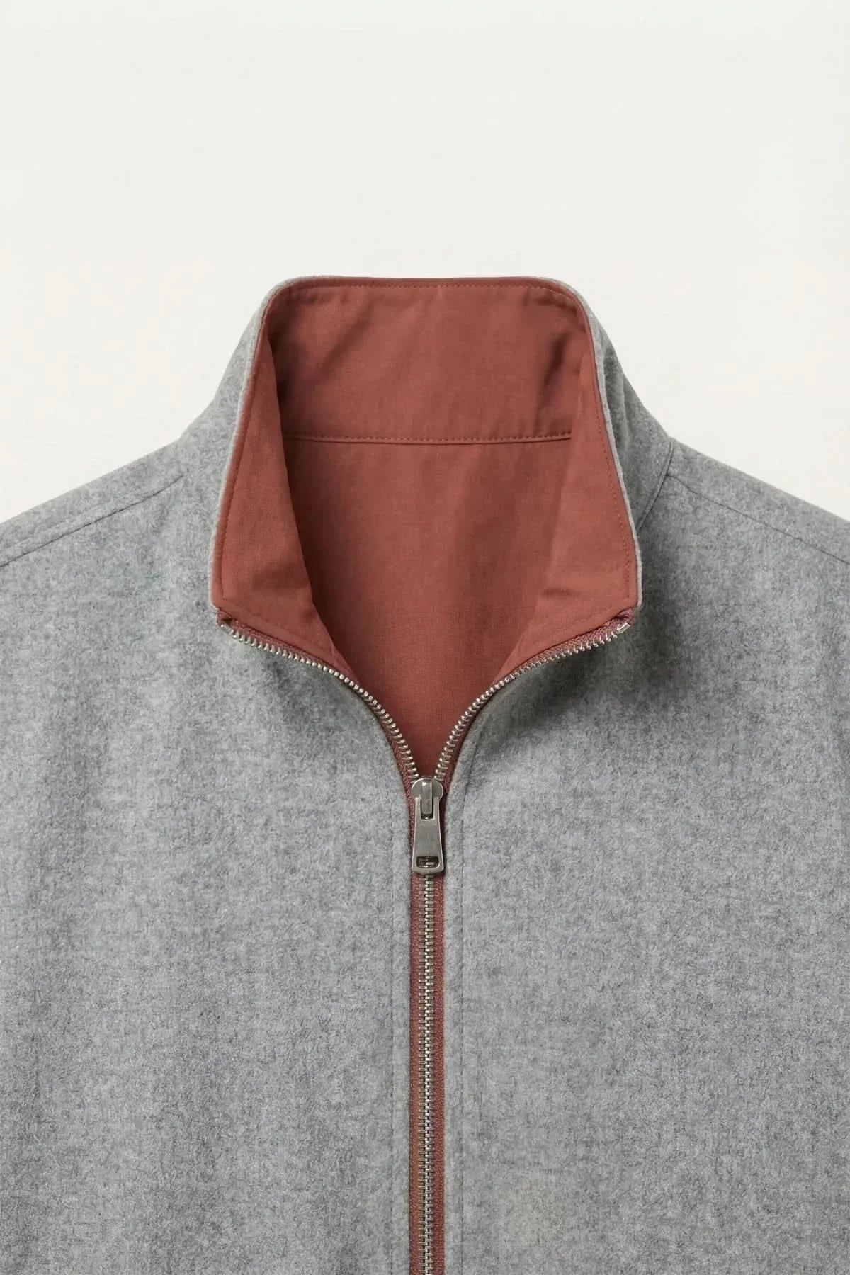 Tech Reversible Jacket Terracotta