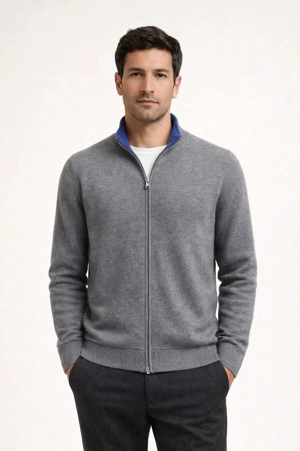 Georgio Reversible Zip Navy