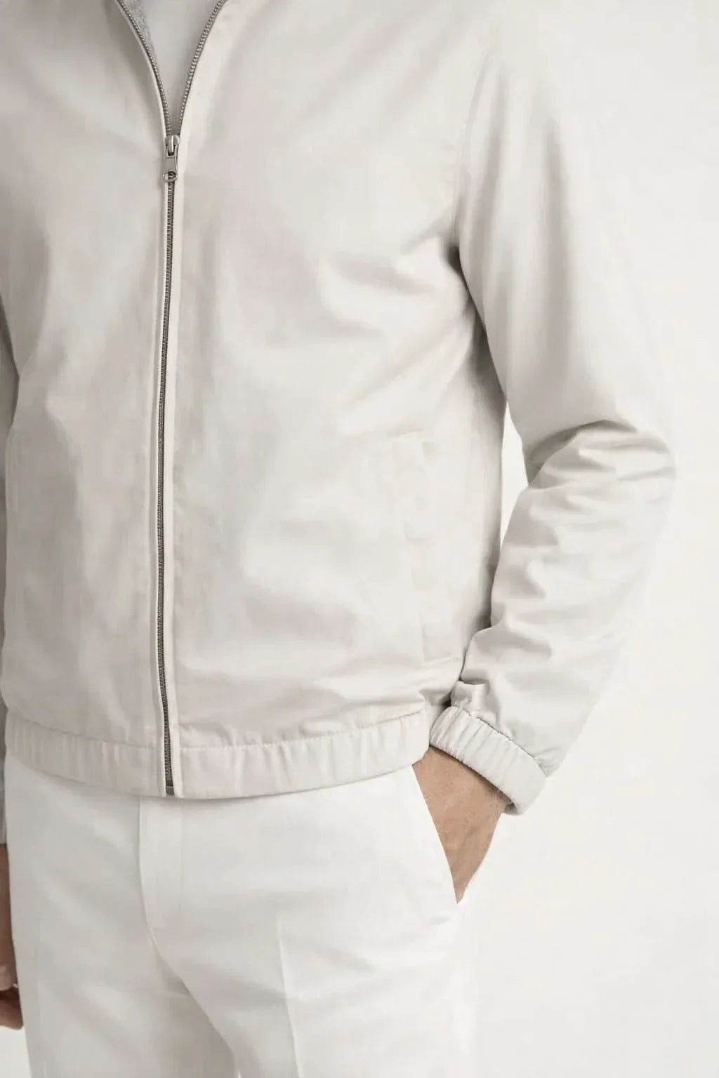 Tech Reversible Jacket Ivory